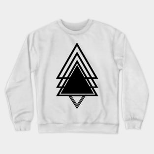 Triangle illustration Crewneck Sweatshirt